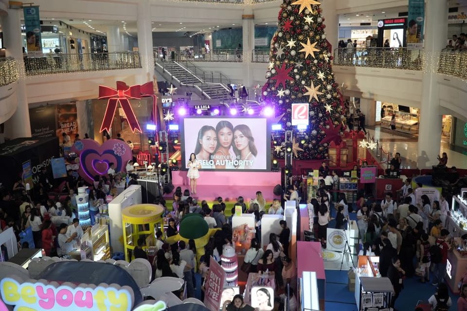 robinsons department store beyouty fest